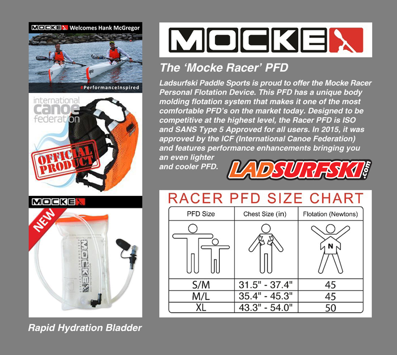 The Mocke Racer PFD & Hydration Bladder